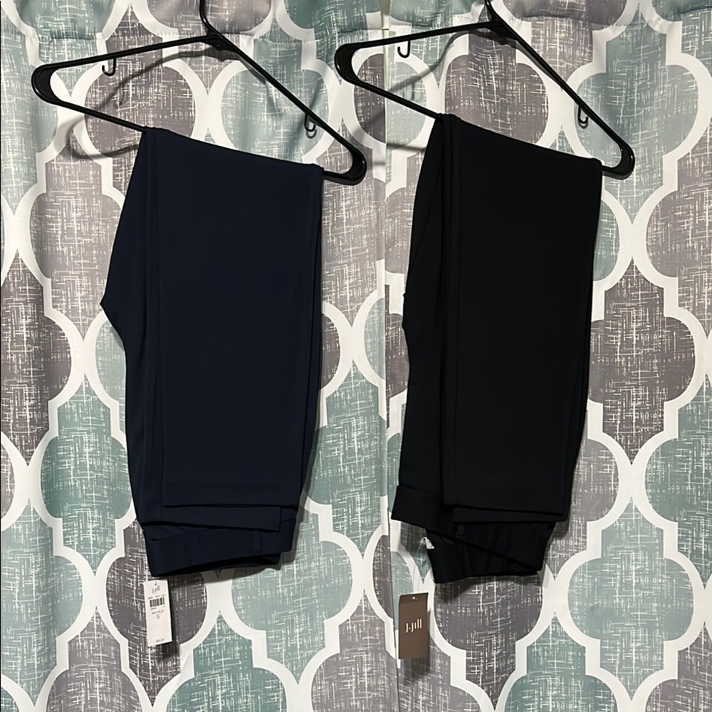 J.Jill wearever Black and Navy Pants